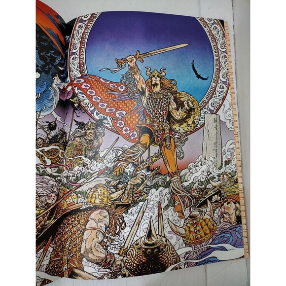 The Book of Conquests by Jim Fitzpatrick 1978 Vintage First Edition Paper Tiger - Picture 12 of 16